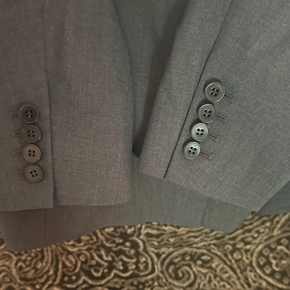 Theory Charcoal Women's oversized Blazer - Picture 6 of 7